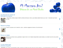 Tablet Screenshot of mimanzanazul.blogspot.com