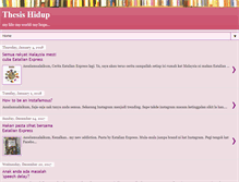 Tablet Screenshot of catatan-ezlinda.blogspot.com