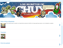 Tablet Screenshot of losmonitosdechuy.blogspot.com