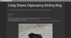 Desktop Screenshot of craigshawsbirdingblog.blogspot.com