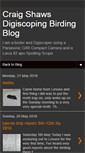 Mobile Screenshot of craigshawsbirdingblog.blogspot.com