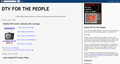 Desktop Screenshot of dtvforthepeople.blogspot.com
