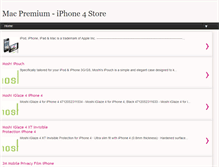 Tablet Screenshot of iphone4-premium-acc.blogspot.com