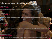 Tablet Screenshot of missmateenusa2012.blogspot.com