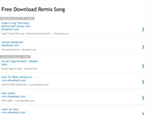 Tablet Screenshot of free-download-remix-song.blogspot.com