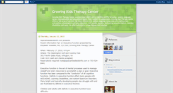 Desktop Screenshot of growingkidstherapycenter.blogspot.com