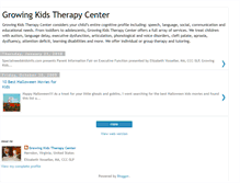 Tablet Screenshot of growingkidstherapycenter.blogspot.com