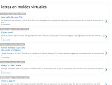 Tablet Screenshot of letrasdemolde.blogspot.com