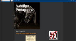 Desktop Screenshot of antigaportuguesa.blogspot.com