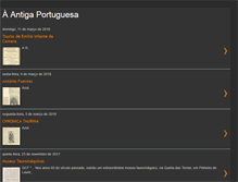 Tablet Screenshot of antigaportuguesa.blogspot.com