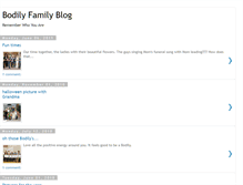 Tablet Screenshot of bodilyfamily.blogspot.com