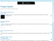 Tablet Screenshot of pragasdigitais.blogspot.com