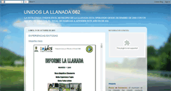 Desktop Screenshot of juntoslallanada.blogspot.com
