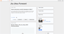 Desktop Screenshot of jiujitsuforward.blogspot.com