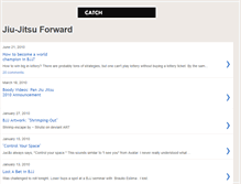 Tablet Screenshot of jiujitsuforward.blogspot.com