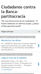 Mobile Screenshot of ciudadanoscontralaclasepoltica.blogspot.com