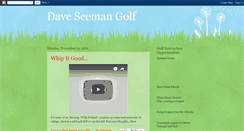 Desktop Screenshot of daveseemangolf.blogspot.com