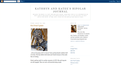 Desktop Screenshot of kathrynandkateebipolarjournal.blogspot.com