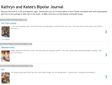 Tablet Screenshot of kathrynandkateebipolarjournal.blogspot.com