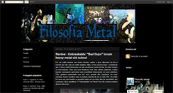 Desktop Screenshot of filosofiametal.blogspot.com