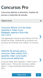 Mobile Screenshot of concursospro.blogspot.com