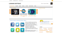 Desktop Screenshot of lokmandefterli.blogspot.com