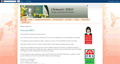 Desktop Screenshot of clementidbss.blogspot.com