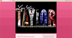 Desktop Screenshot of fearlesslytaylorswift.blogspot.com