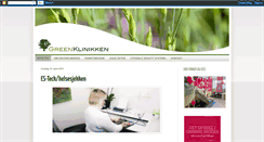 Desktop Screenshot of greenklinikken.blogspot.com