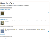 Tablet Screenshot of happycatsfarm.blogspot.com