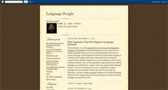 Desktop Screenshot of languagepeople.blogspot.com
