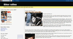 Desktop Screenshot of bikerrallies.blogspot.com