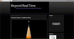 Desktop Screenshot of beyondrealtime.blogspot.com