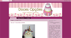 Desktop Screenshot of docesopcoes.blogspot.com