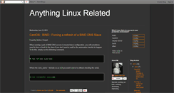 Desktop Screenshot of anythinglinux.blogspot.com