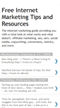 Mobile Screenshot of guide2internetmarketing.blogspot.com