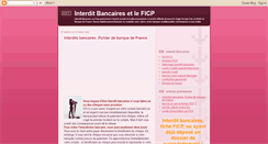 Desktop Screenshot of interdit-bancaires-ficp.blogspot.com