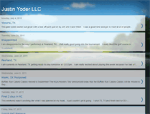 Tablet Screenshot of justinyoderllc.blogspot.com