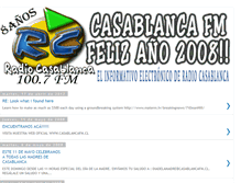 Tablet Screenshot of casablancafm.blogspot.com