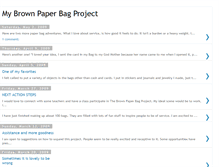Tablet Screenshot of mybrownpaperbagproject.blogspot.com