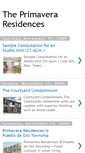 Mobile Screenshot of primaveraresidences.blogspot.com