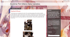 Desktop Screenshot of anytimepetsitters.blogspot.com