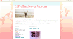 Desktop Screenshot of f-allingleaves.blogspot.com