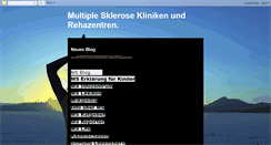 Desktop Screenshot of ms-kliniken.blogspot.com