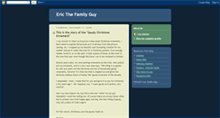 Desktop Screenshot of ericthefamilyguy.blogspot.com
