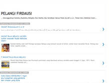 Tablet Screenshot of pelangifirdausi.blogspot.com