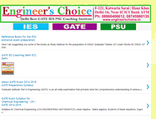 Tablet Screenshot of gatecoachingdelhi.blogspot.com