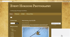 Desktop Screenshot of eventhorizonsphotography.blogspot.com