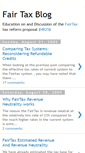 Mobile Screenshot of fairtaxblog.blogspot.com