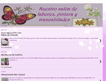 Tablet Screenshot of laboresymanualidades.blogspot.com